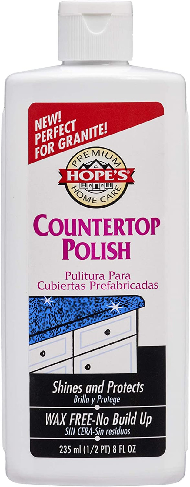 Countertop Restoration Polish – Shines and Protects with No Build-Up – Streak-Fr