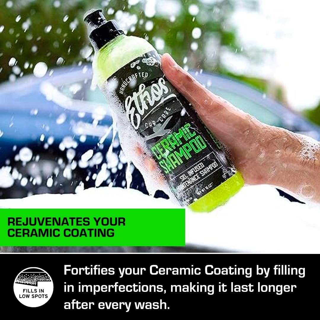 Ceramic Car Shampoo – Slick Car Wash Soap for Ceramic Coatings – pH-Balanced …