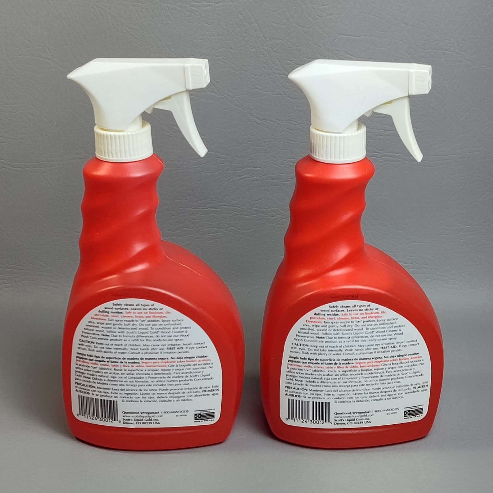 Scott’s Liquid Gold Wood Wash Ready-To-Use Spray Bottle 24 oz Discontinued 2 pcs