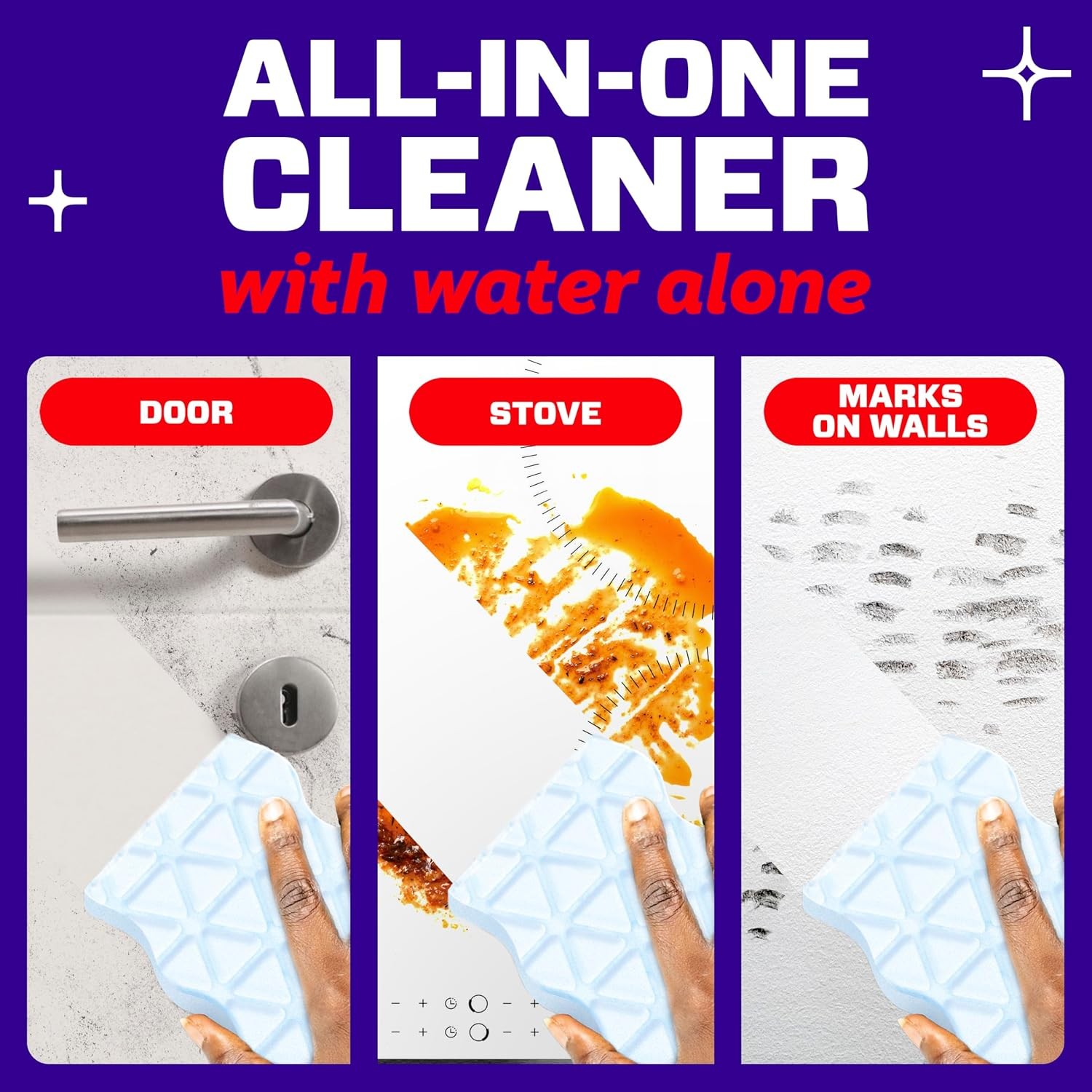 Magic Eraser Sponge, All Purpose Cleaner, Cleaning Scrubber, Wall, Sneaker,