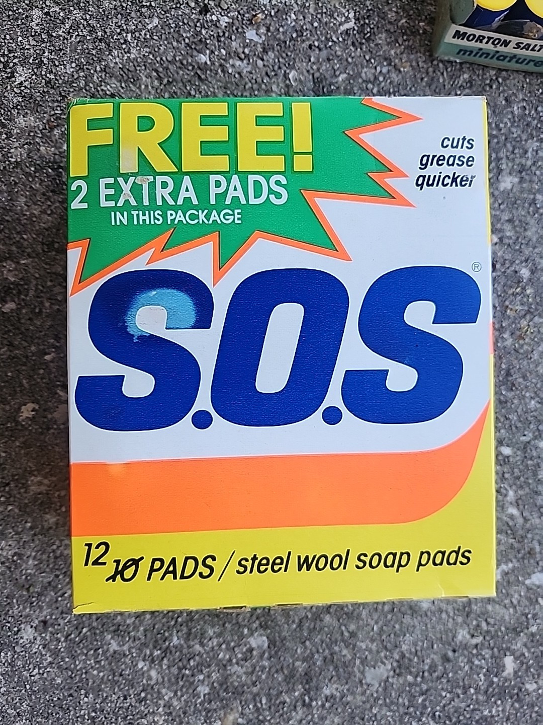 NEW 1979 BOXES OF S.O.S STEEL WOOL SOAP PADS CLOROX COMPANY movie PROP