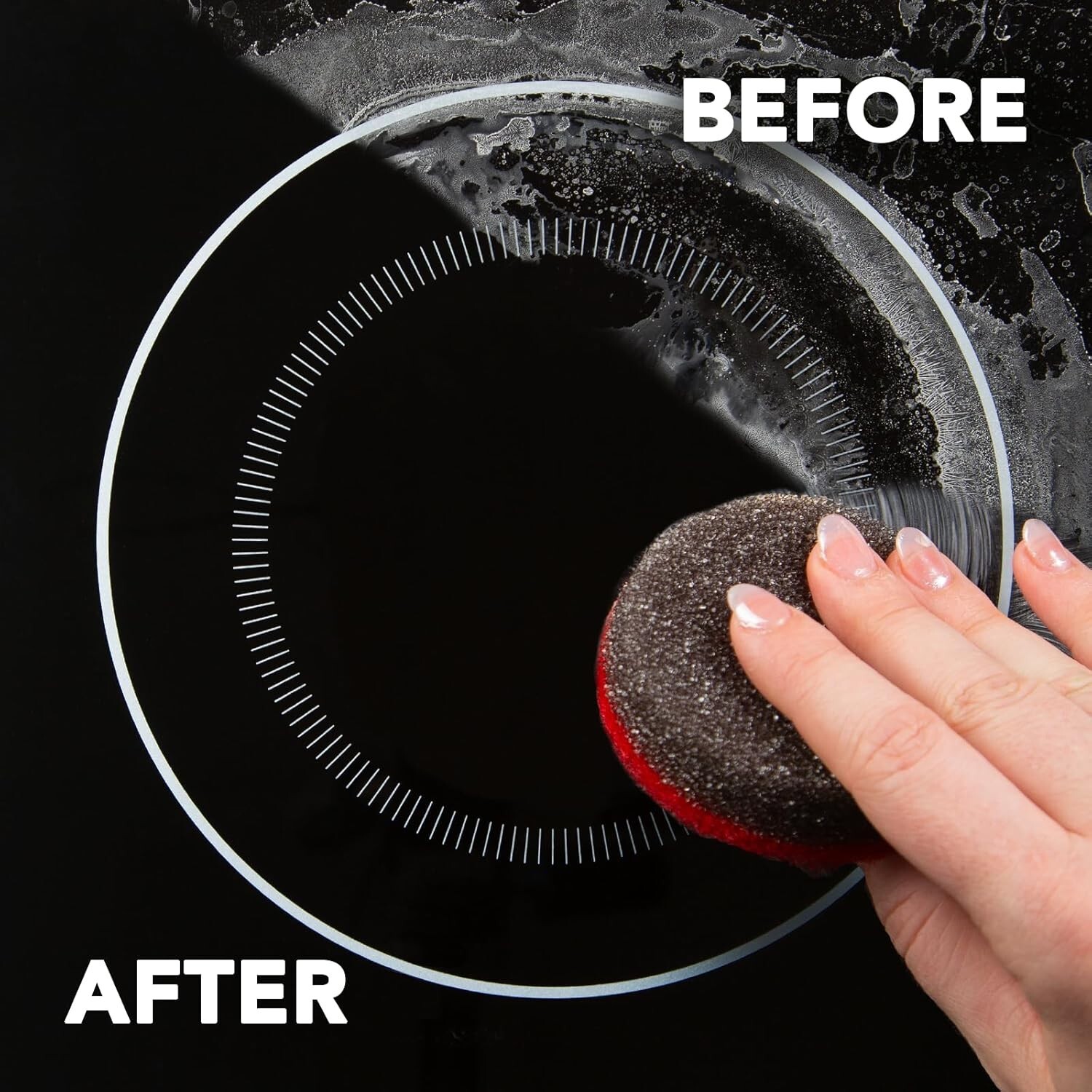 Weiman Cooktop Cleaner Paste, Easily Remove Burned-On Food, Grease and