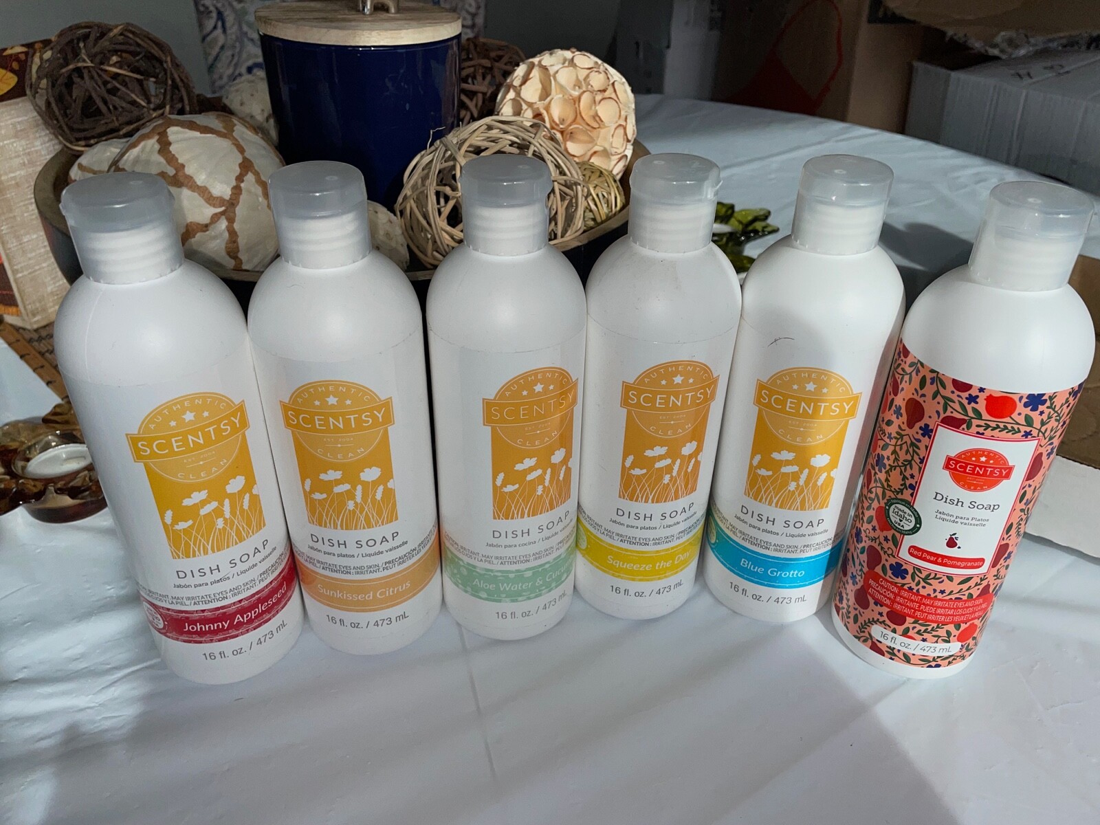 Scentsy DISH SOAP ~ Clean Smell ~ Full Sz Scented VerySnowy Spruce Citrus Grotto