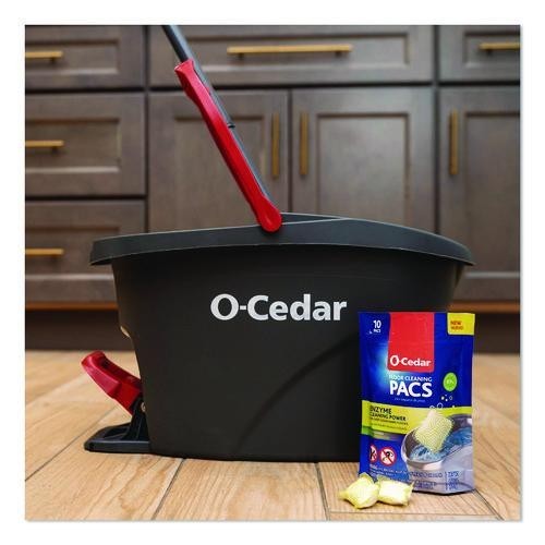 O-Cedar 172400 Cleaning PACS, Crisp Citrus Scent, 10/Pack