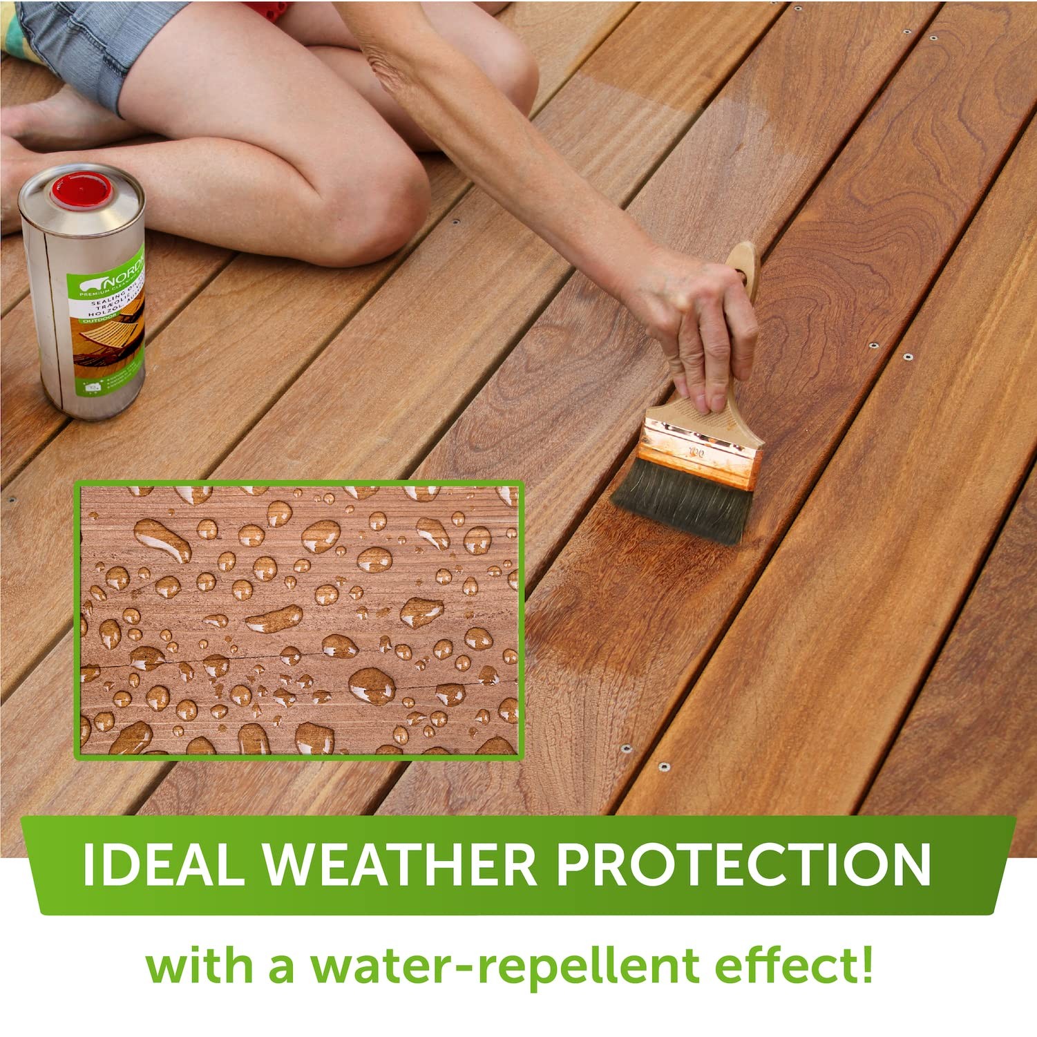 Sealing Wood Oil for Outdoor Garden Furniture – Teak Oil for Wood Outdoor Fur…