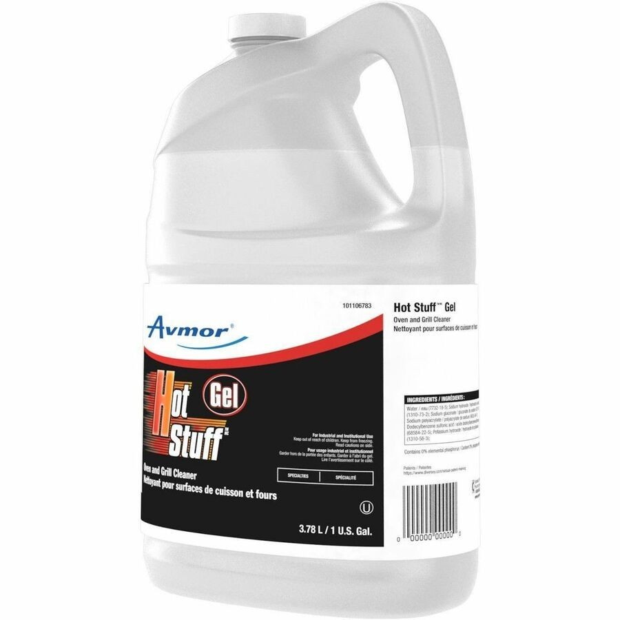 Avmor Hot Stuff Gel Oven Cleaner Industrial (3.78L) Heavy Duty New White Version