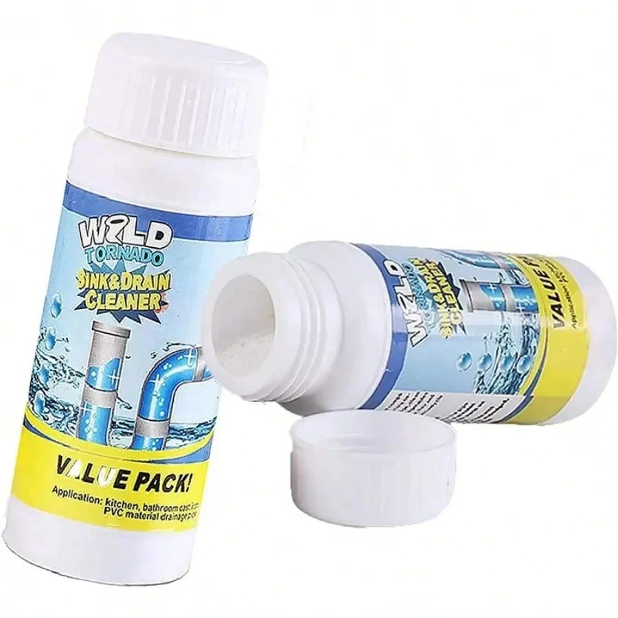 1-5x Wild Tornado Powerful Sink Drain Cleaner High Efficiency Clogging Remover