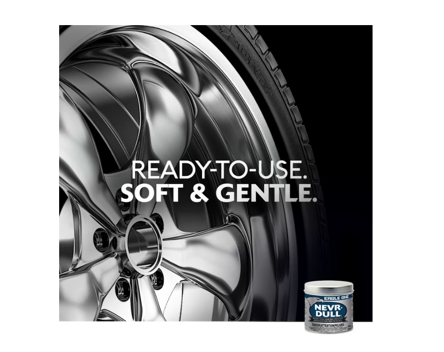 Eagle One Car Polish, Nevr-Dull Wadding Metal Polish, 5 Oz, 2 PACK