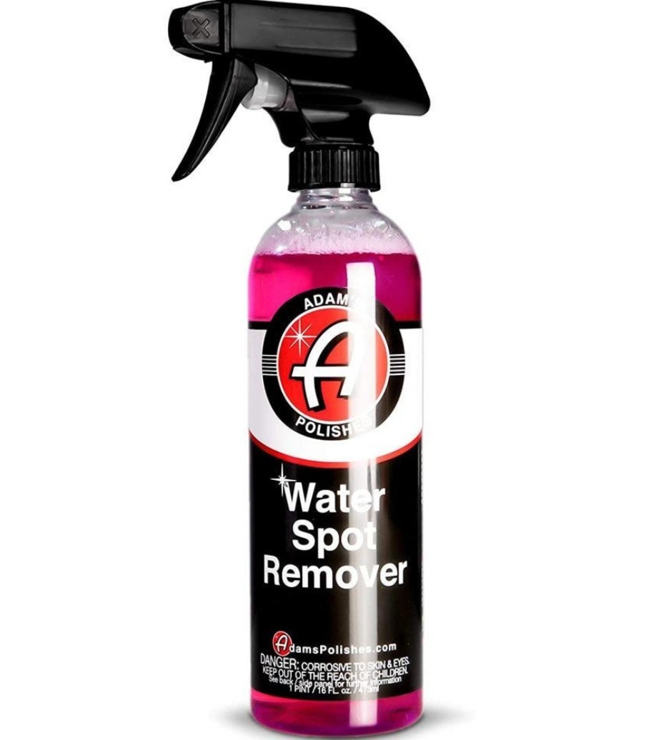Adam’s Water Spot Remover – Hard Water Stain Remover for Glass, Shower Doors, Pa