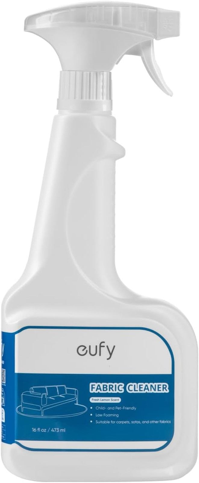 eufy Fabric Cleaner, Ready to Use, 473 ml, Fabric Cleaner, Safe, Compatible with