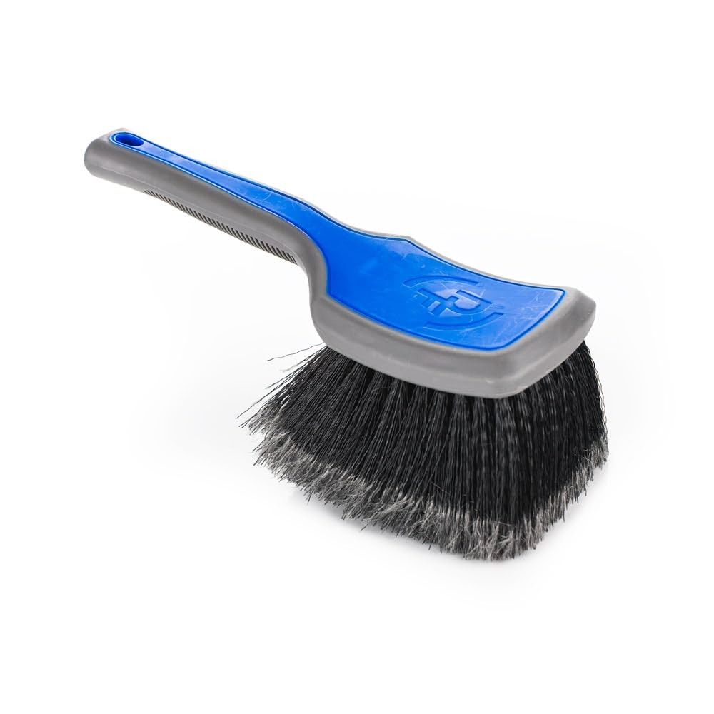 ProGrip Wheel Face Brush Ergonomic Handle Soft FlaggedTip Bristles Avalanche
