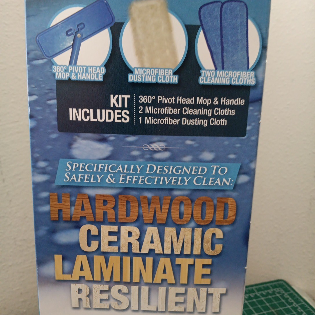 Resista Professional Hard Surface Floor Cleaning Kit Hardwood Ceramic Laminate