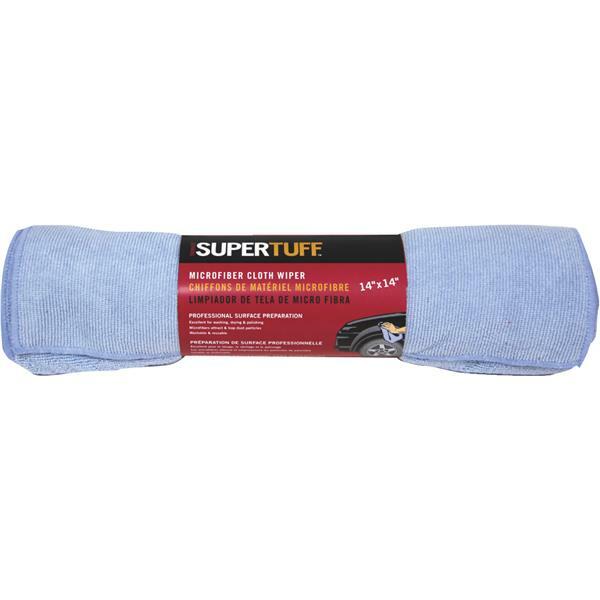 (12)-Trimaco SuperTuff 14 In. Square Microfiber Cleaning Cloth (8-Pack)