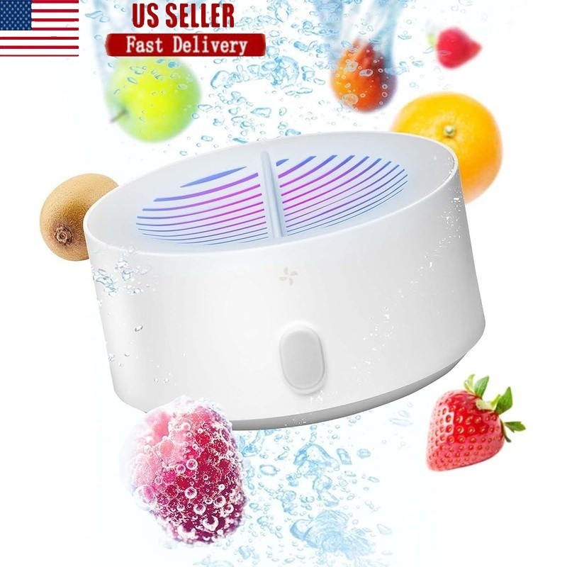 Portable Fruit Vegetable Cleaner Electrolysis Wash Deep Clean Freshness New
