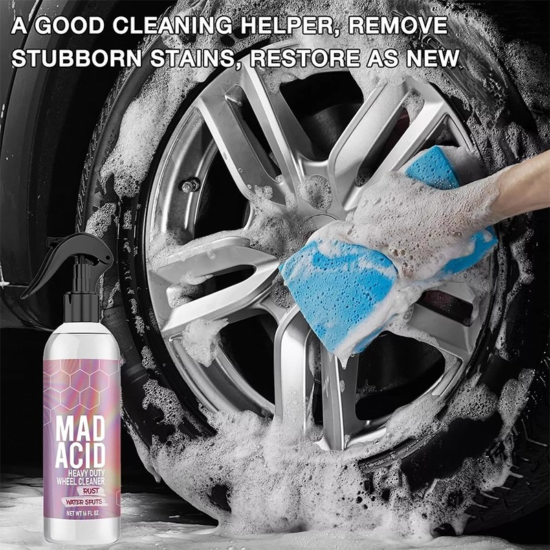 3X Heavy-Duty Wheel Cleaner, Water Spot Remover for Car,Glass Cleaner