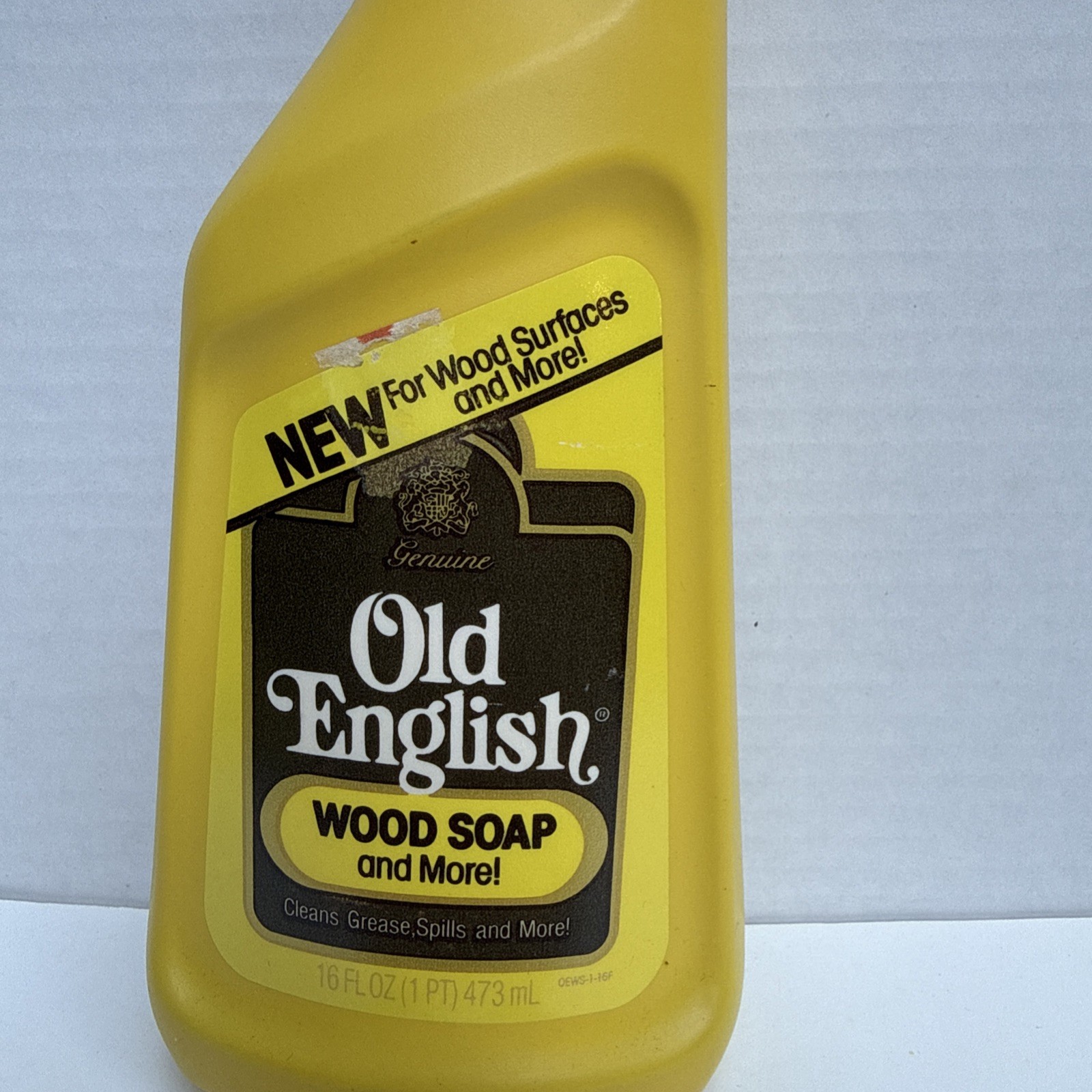 Vintage Old English Wood Soap Cleaner 1989 Discontinued Rare Product