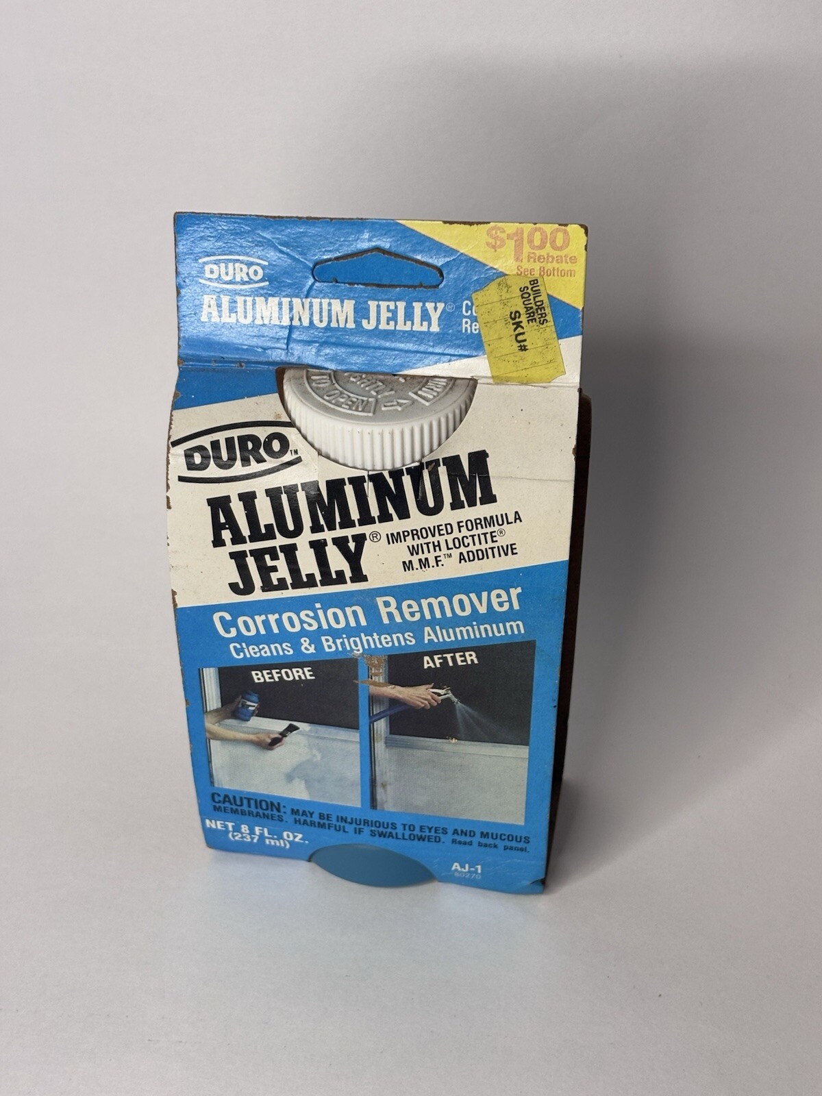 Duro by Loctite Aluminum Jelly Cleaner & Brightner 8 Fl Oz New Discontinued NOS