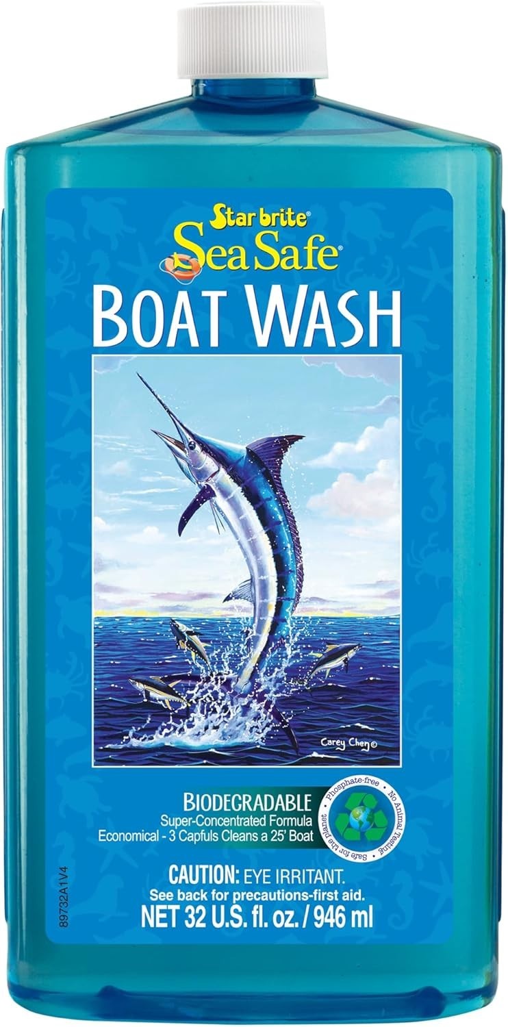 Sea Safe Boat Wash – Super Concentrated Formula – Gently Removes Dirt, Grime,…