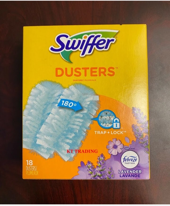 Swiffer Dusters 180 Degree Multi Surface Febreze Lavender Refills 18 ct New