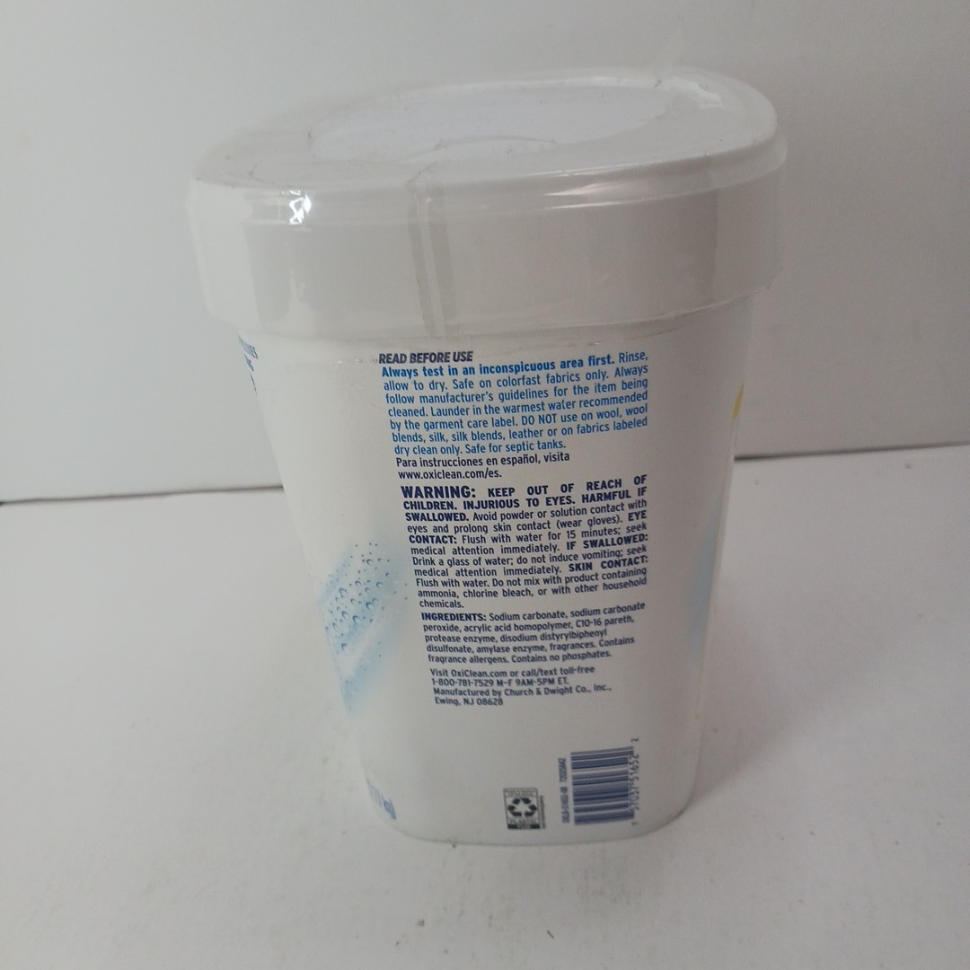 OxiClean White Revive Laundry Whitener & Stain Remover Powder 5lb (NEW)(SEALED)