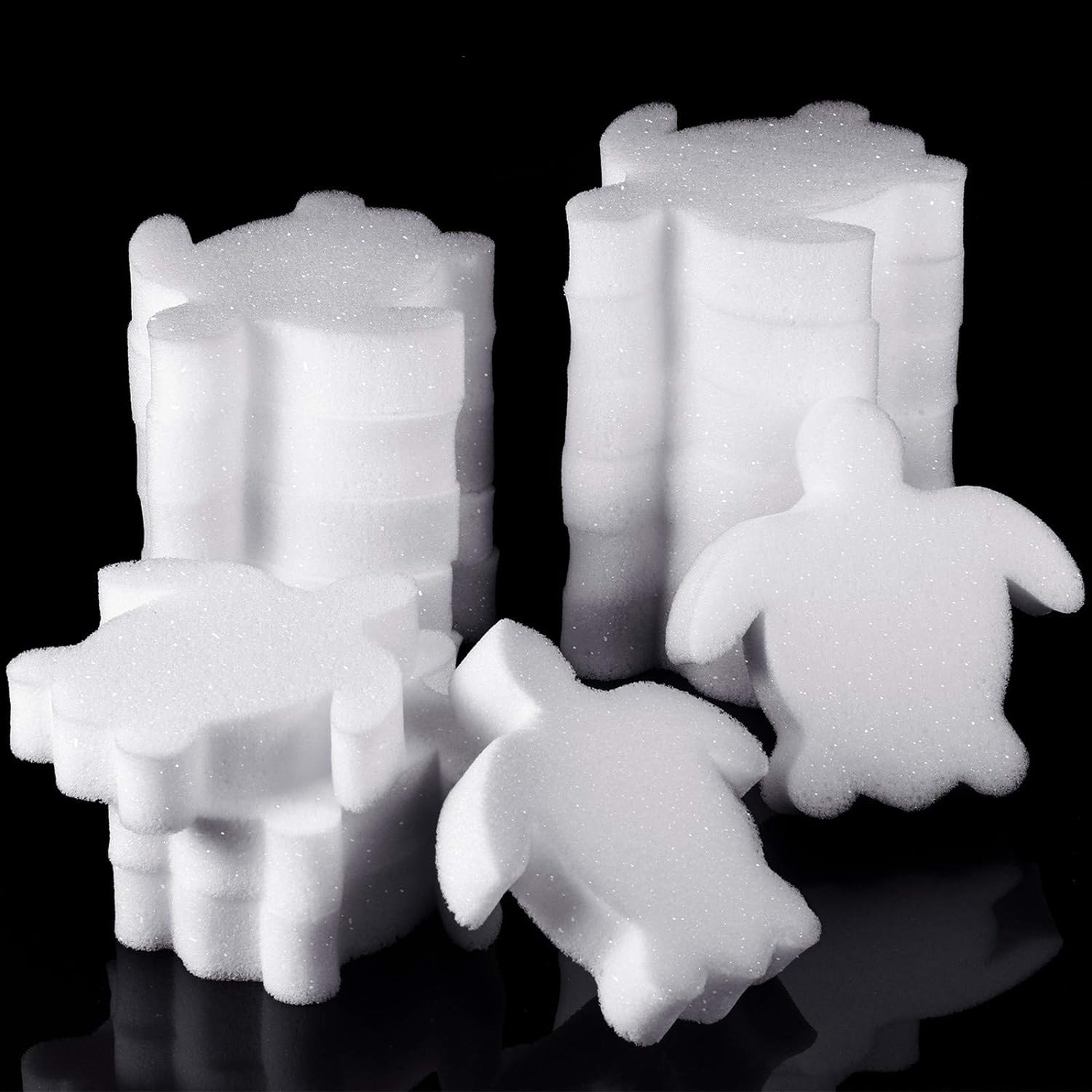 16-Piece Oil Absorbing Sponge for Hot Tub, Swimming Pool, and Spa – White