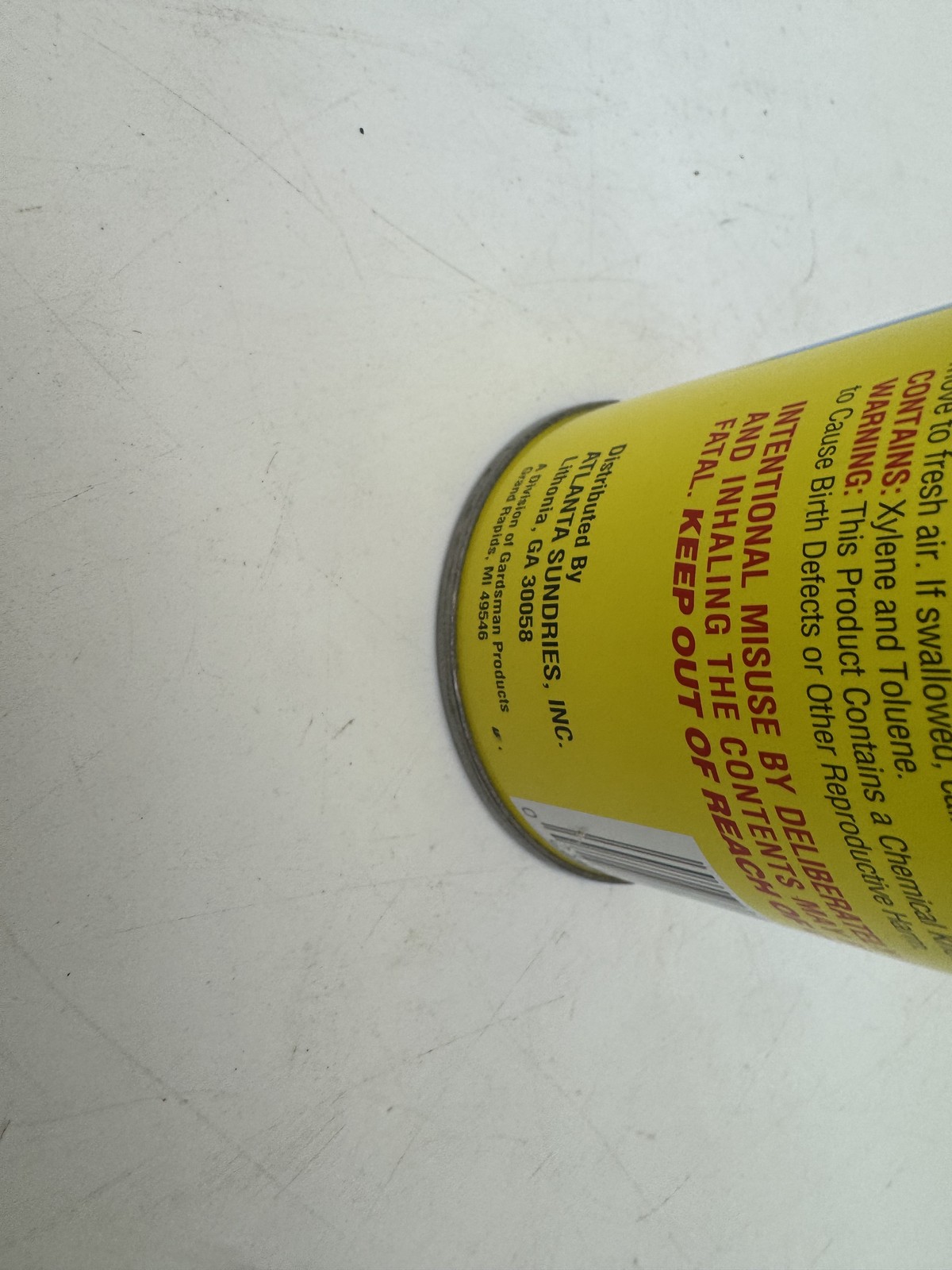 Vintage Goof Off Graffiti Remover Spray Paint Ink Crayon Lipstick Cleaner 16oz