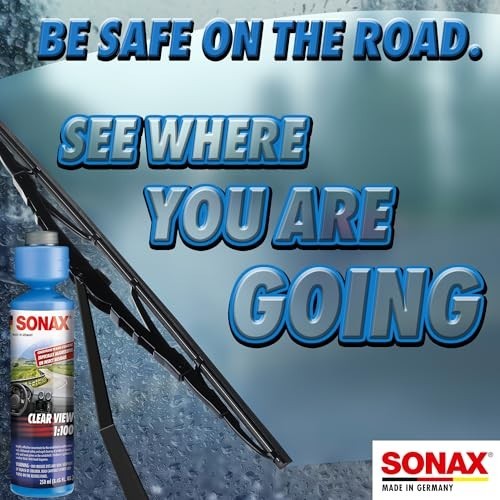 High-Performance Windshield Cleaner Concentrate | Streak-Free, Insect & Grime Re