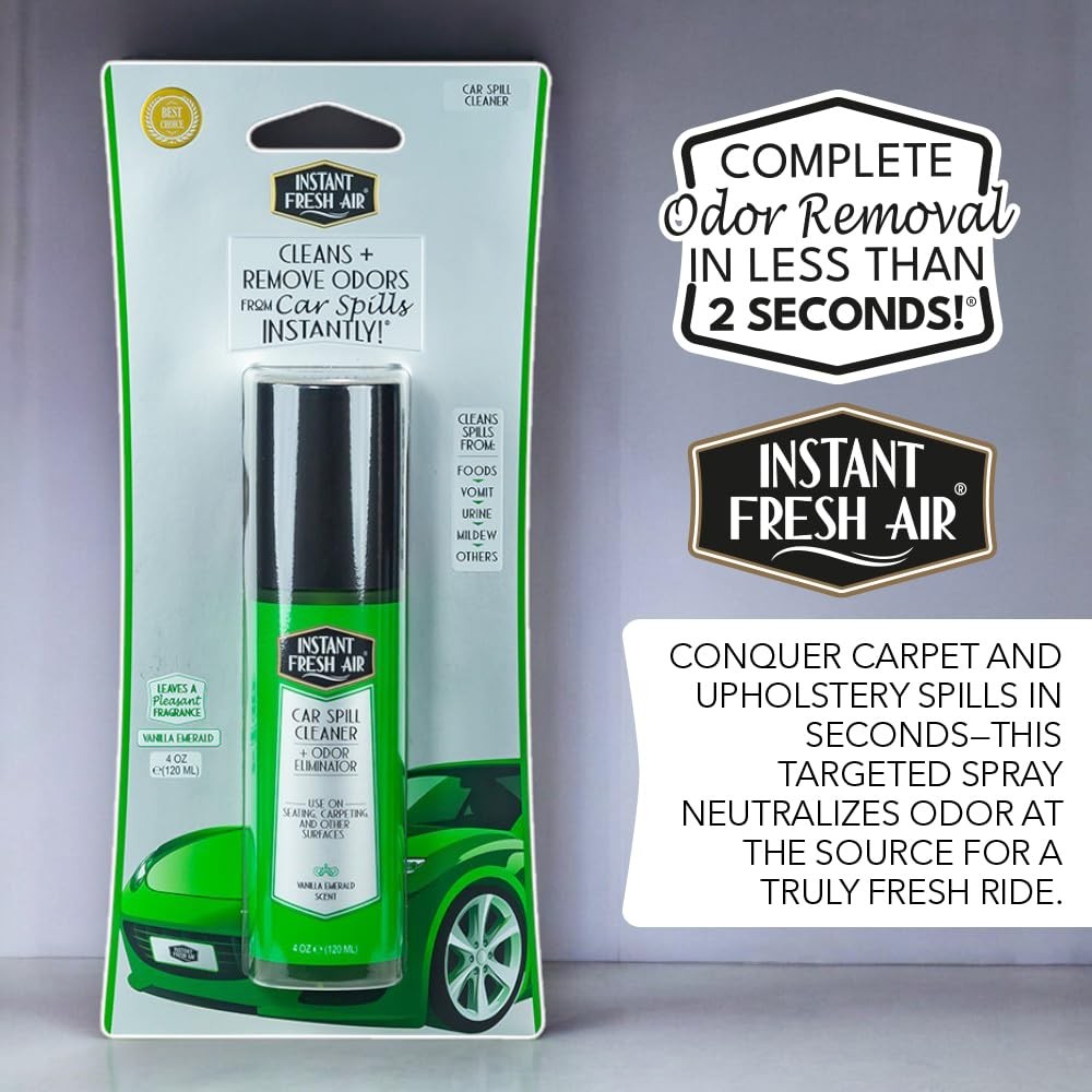 Advanced CAR SPILL Upholstery Cleaner & Odor Eliminator, Car Interior Cleaner…