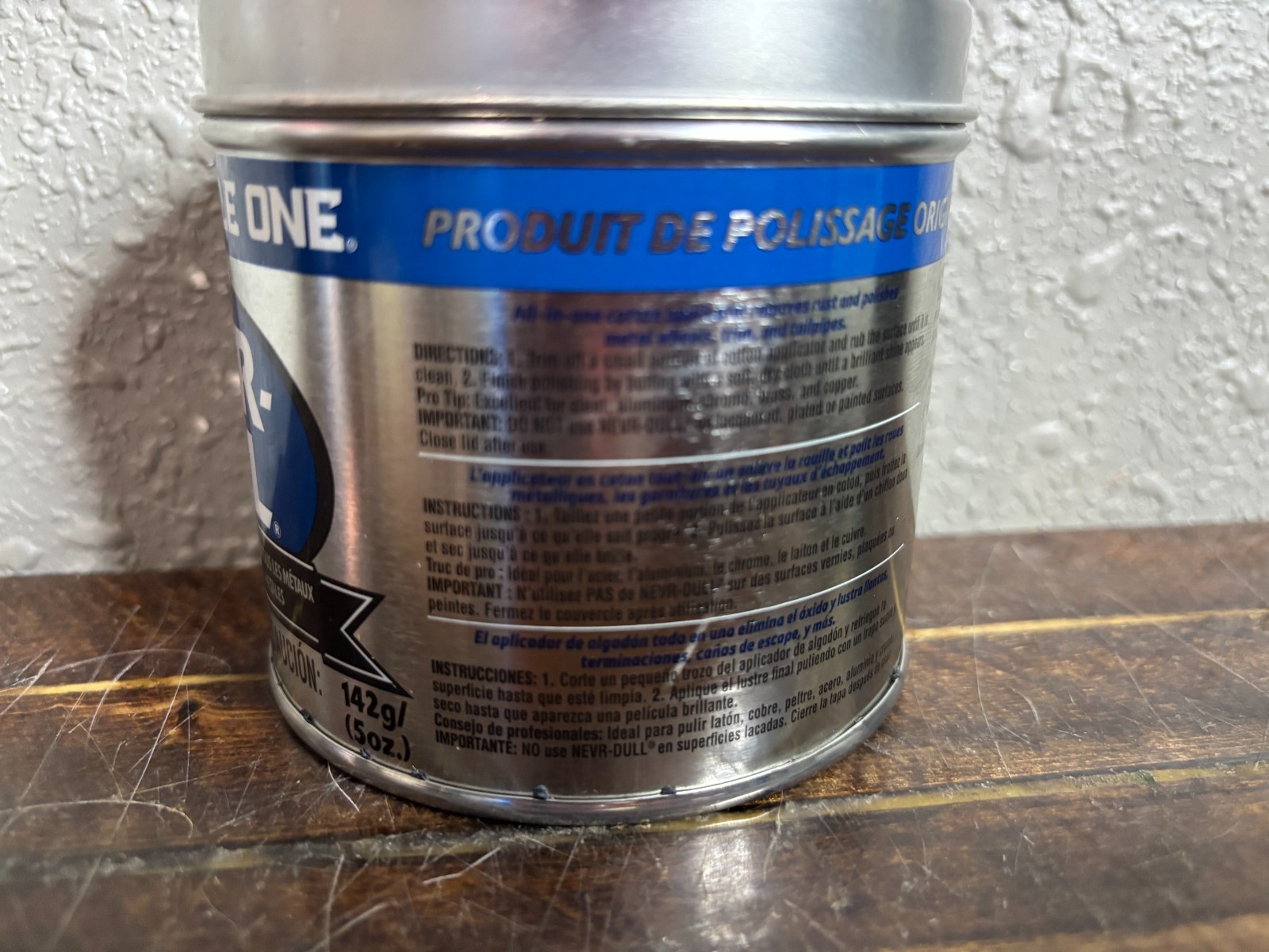 4 Pack Eagle One 184185 Nevr Dull All Metal Wadding Polish 5oz