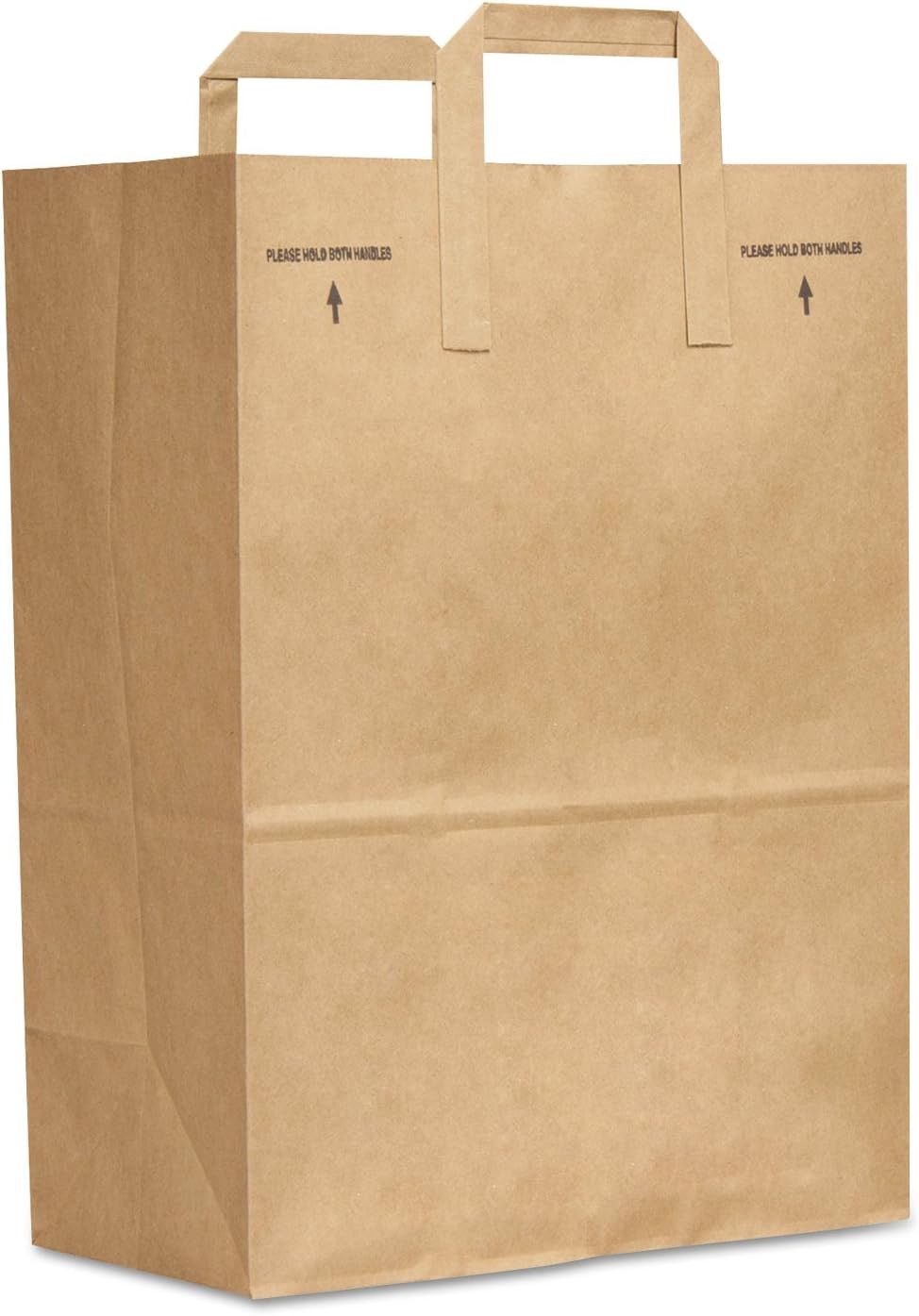 General Supply SK1670EZ300 1/6 BBL Paper Grocery Bag 70lb Kraft Standard 12 x