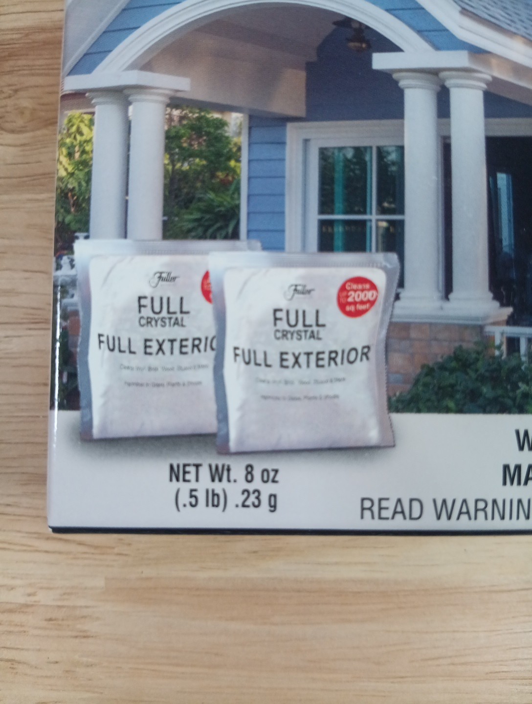 2 Fuller Full Crystal Exterior Cleaner Aluminum, Vinyl Brick Wood Stucco New