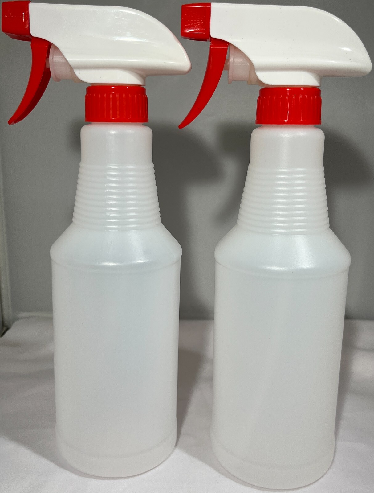 16 oz. Empty Plastic Spray Bottles – Refillable Spray Bottles – CHOOSE Quantity!