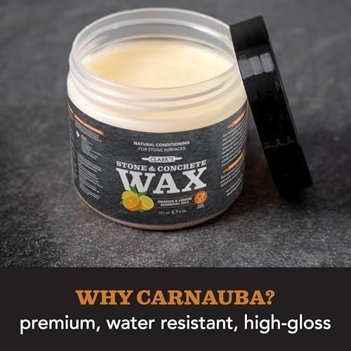 Natural Stone Cleaner & Wax Care Kit – Soapstone, Slate, Concrete, 6oz Spray, Ap