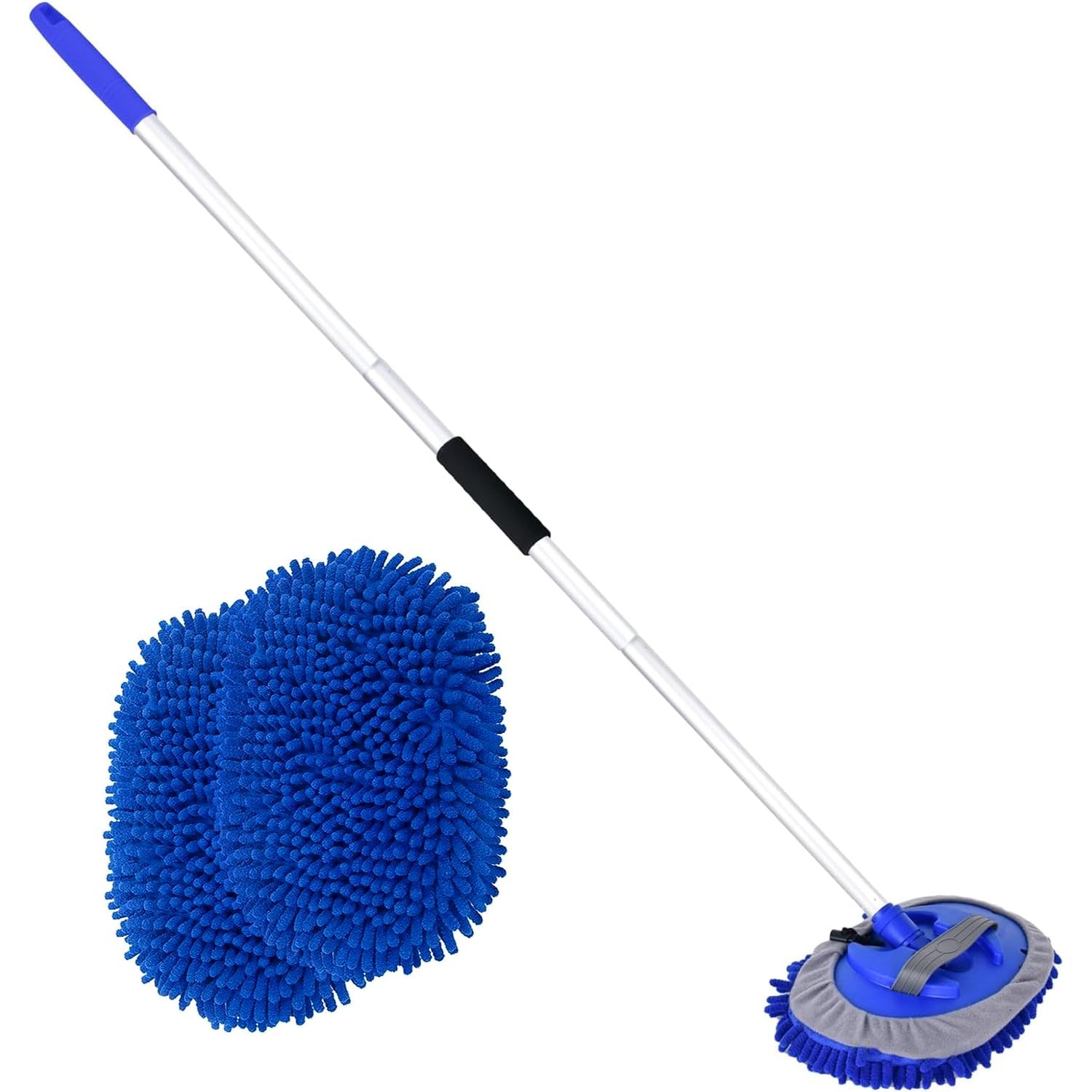 62″ Car Wash Brush with Long Handle and Car Wash Brush Microfiber Car Cleanin…