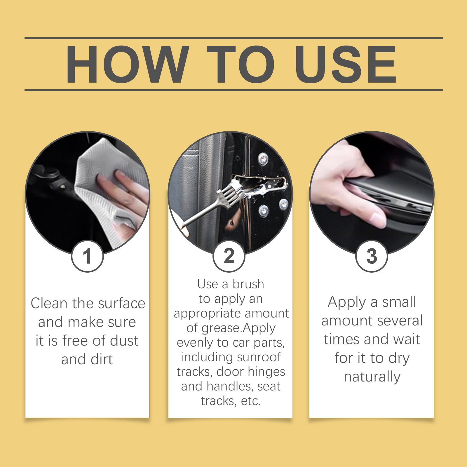 Automotive Parts Grease – Maintenance Multi Function Lubrication Axle 🧼