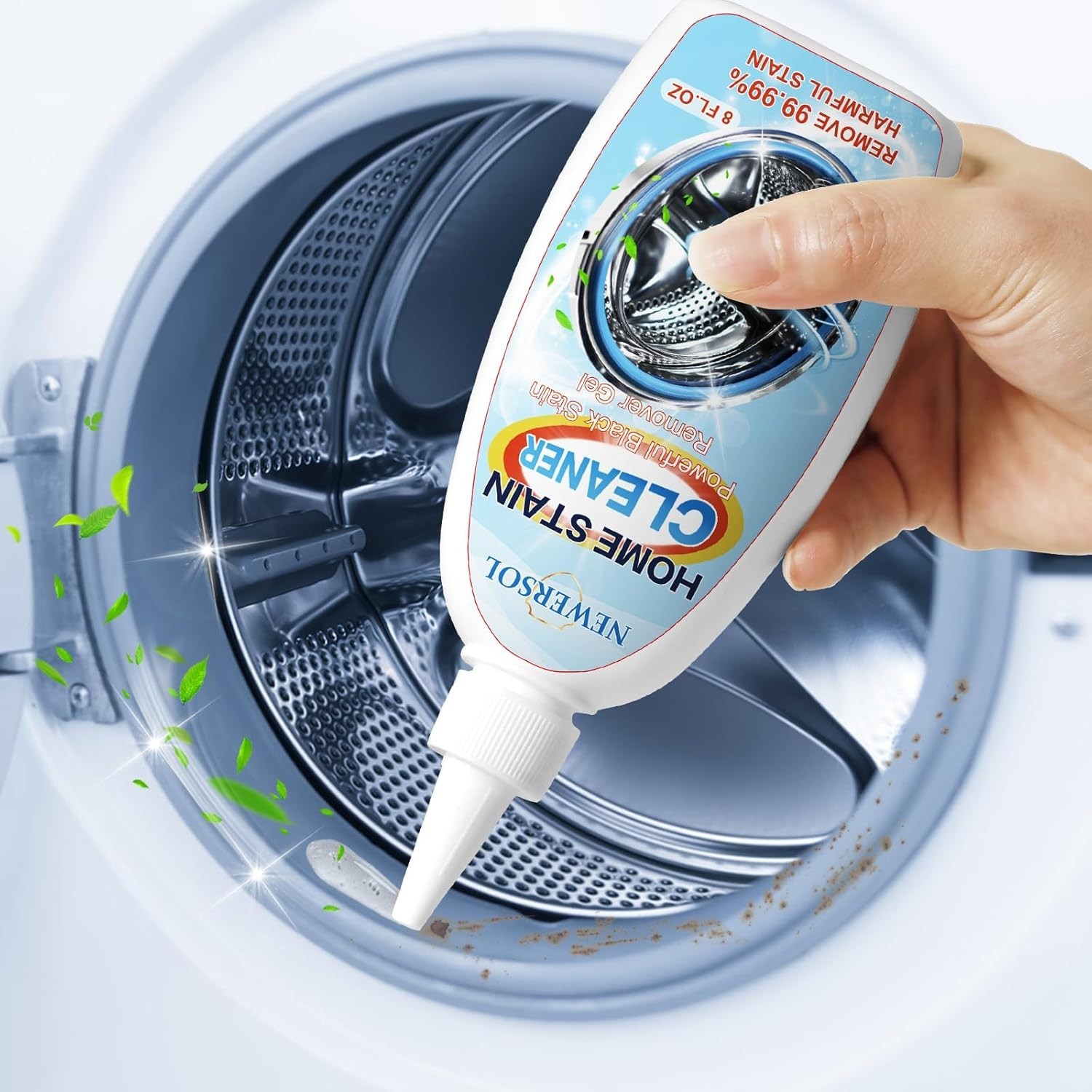 Black Stain Remover Gel Washing Machine Cleaner Front Loader Grout Cleaner Ho…