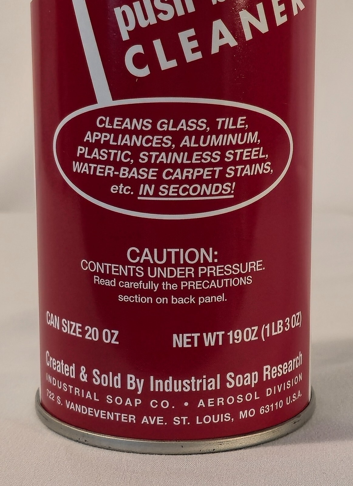 All Purpose Fan Fare Super Spray Push Button Cleaner High Concentrate Aerosol