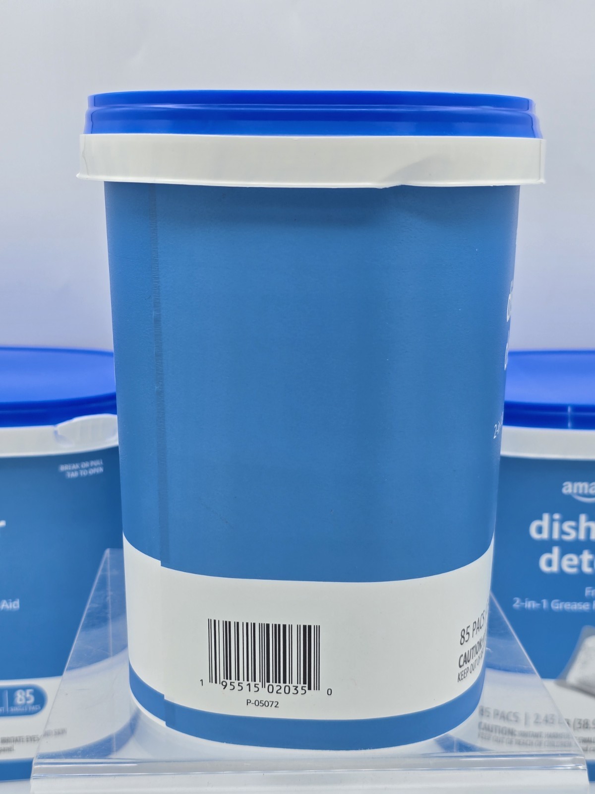 Amazon Basics Dishwasher Detergent Pacs Fresh Scent, 170 (3 x 85) Count Pods NEW
