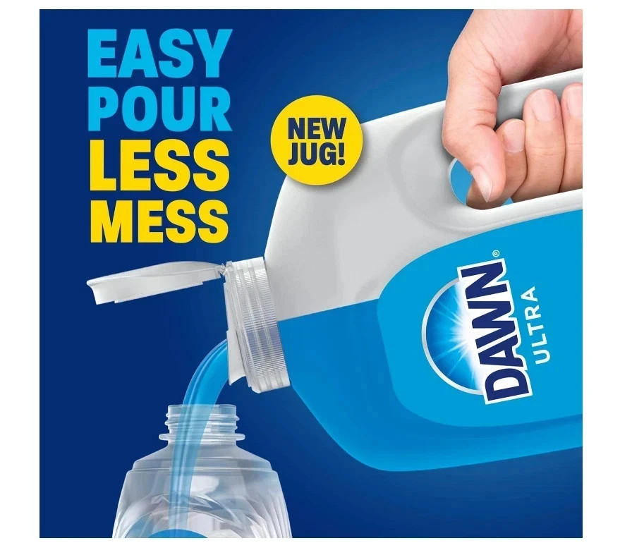 Dawn Ultra Original Dish Soap Refill Jug Large Size 51.5 oz