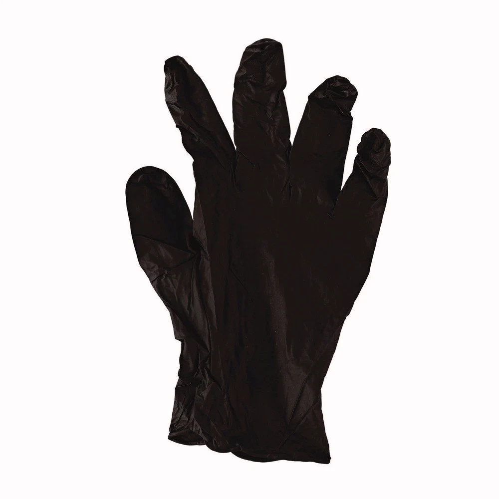 Boardwalk 396SBXA 4.4 mil Disposable Nitrile Gloves – Small, Black (100/Box) New