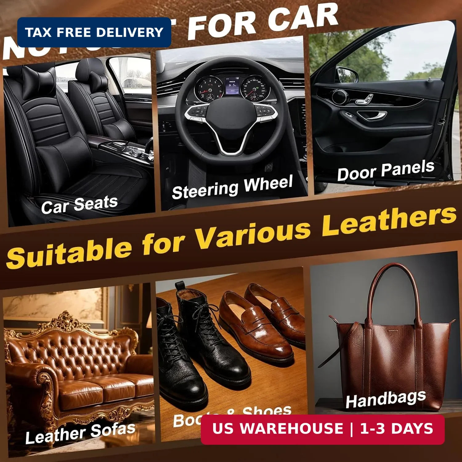 Leather Cleaner and Conditioner with UV Protectants, a Non-Toxic Formula to Help