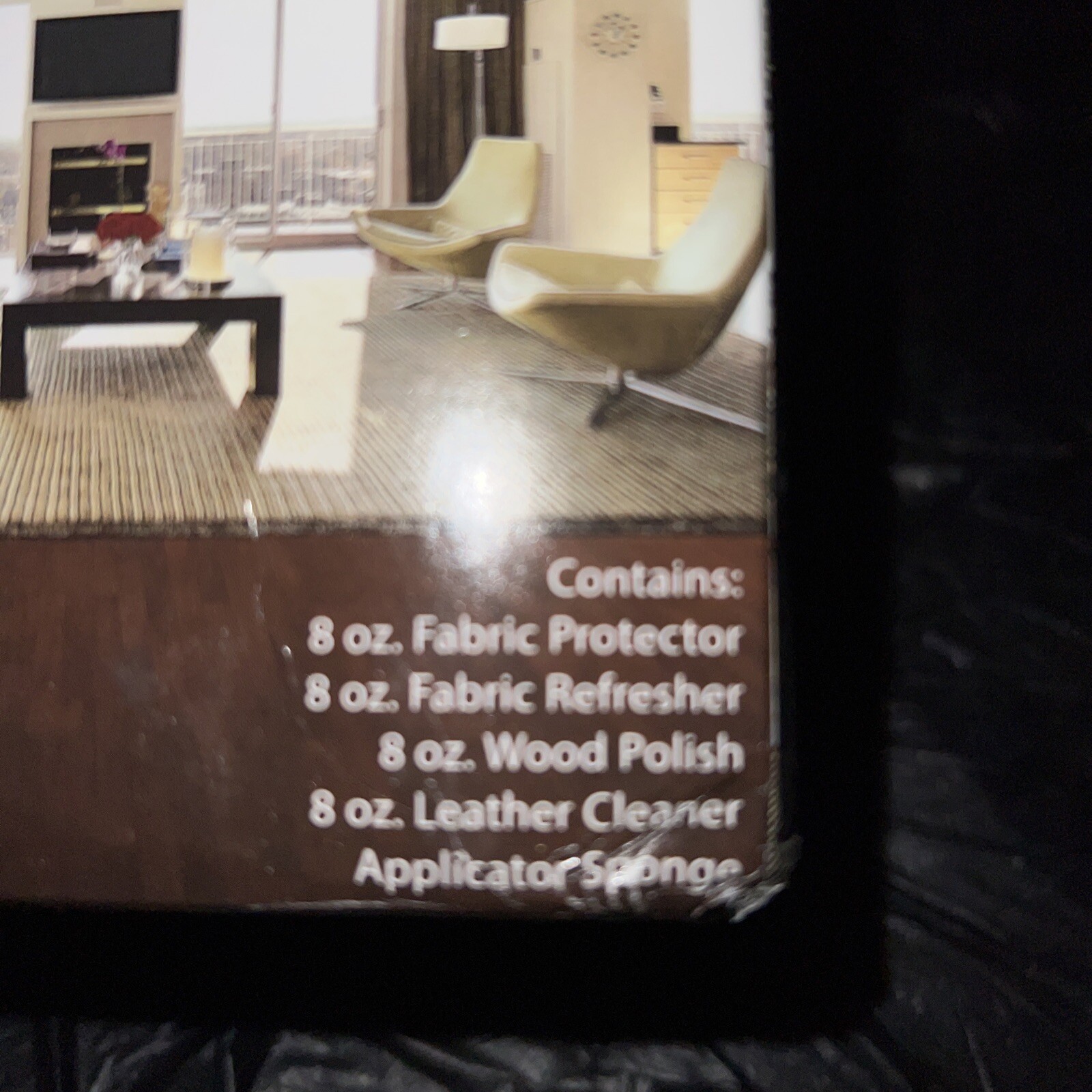 Furniture Care Protection Fabric Refresher & Protector Leather Cleaner FCP Wood