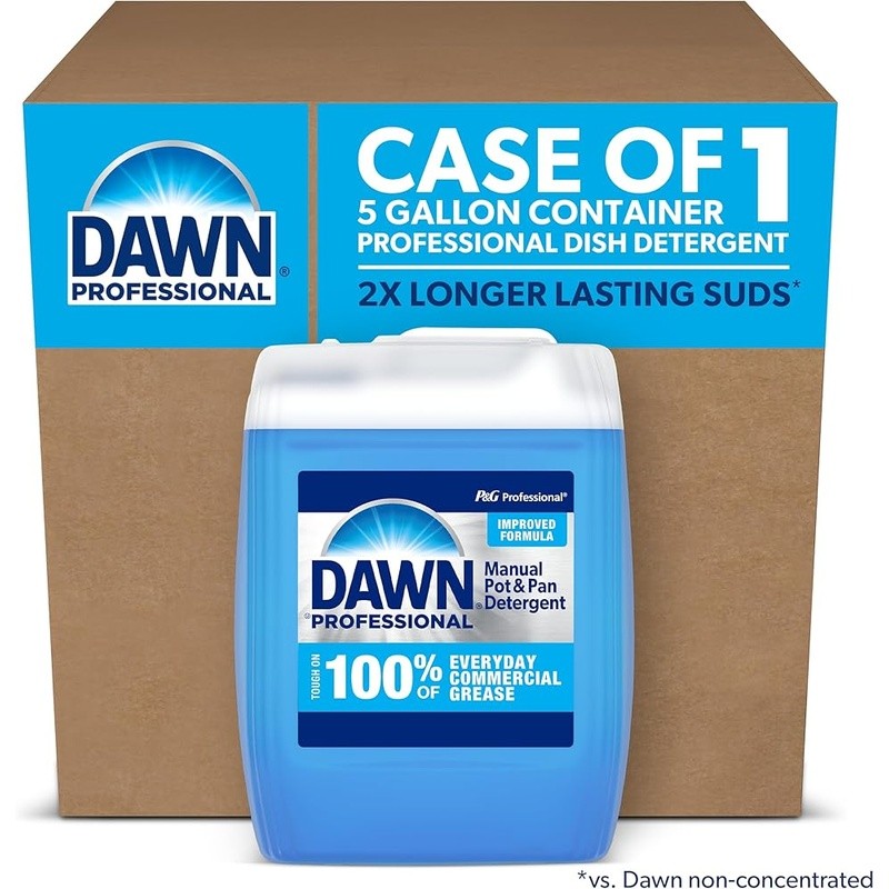 Concentrated Dishwashing Liquid Long Lasting Suds Cleans Greasy Pots 640 Sinks