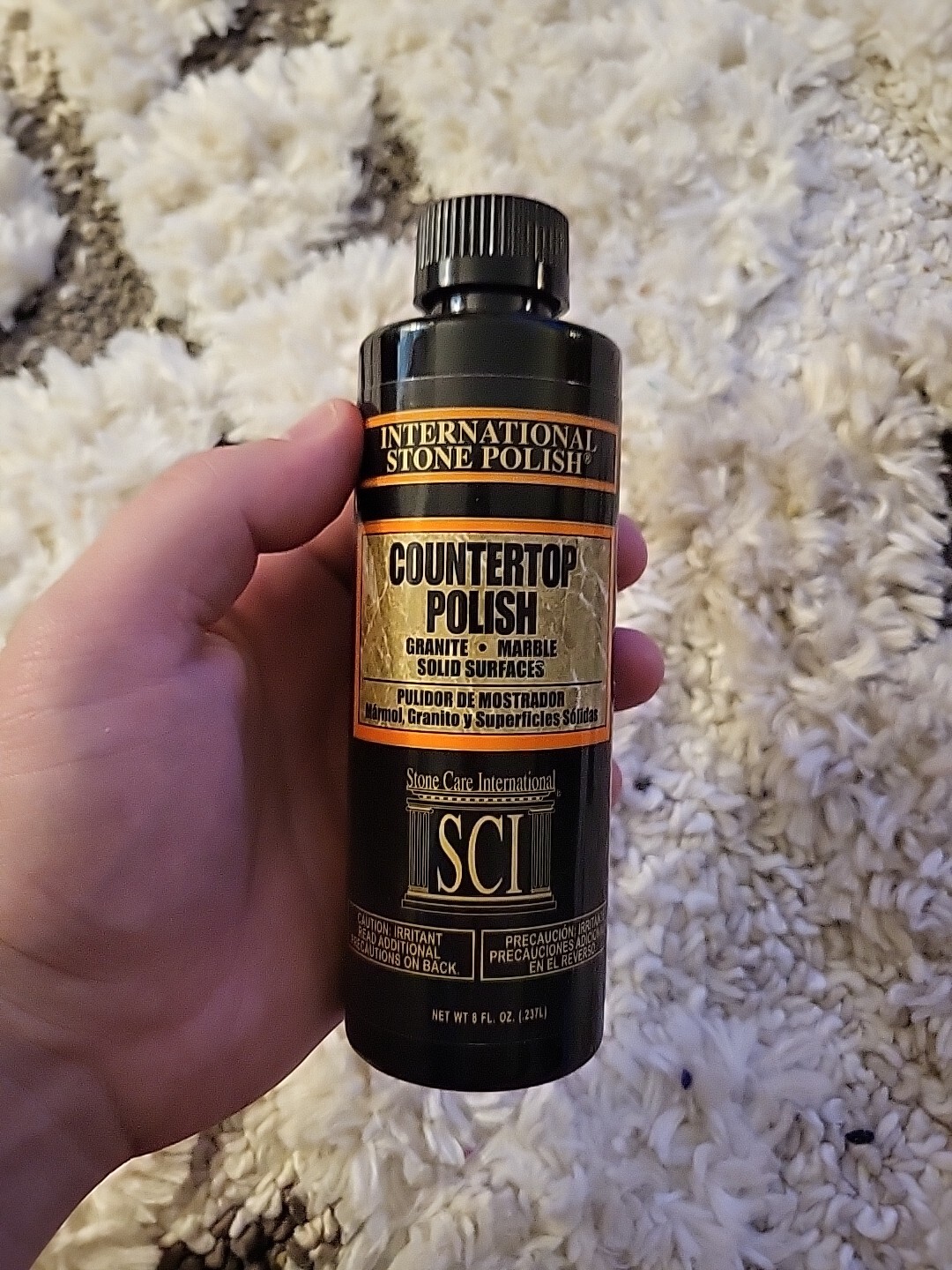 SCI International Stone Polish 8 Ounce Opened, Maybe 1-2 Oz Used Still 6+ Left