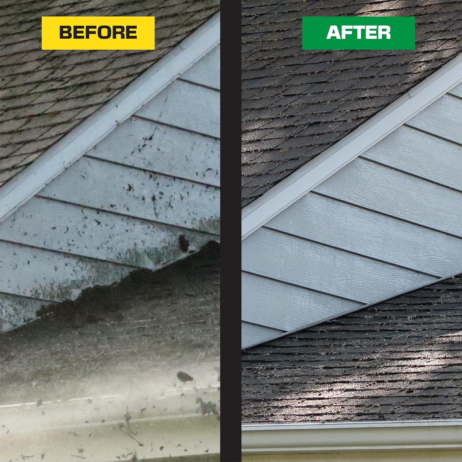 Elemonator: House Wash Surfactant for Siding, Roof and Concrete Cleaning, Bleach