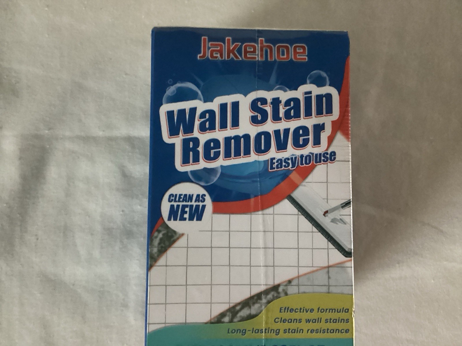 Jakehoe Wall Stain Remover Effective Formula Long Lasting 3.38 Fl Oz , Brand New