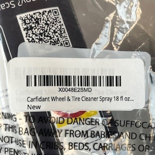 Carfidant Ultimate Wheel and Tire Cleaner Spray 18 fl oz pH Balanced Acid Free