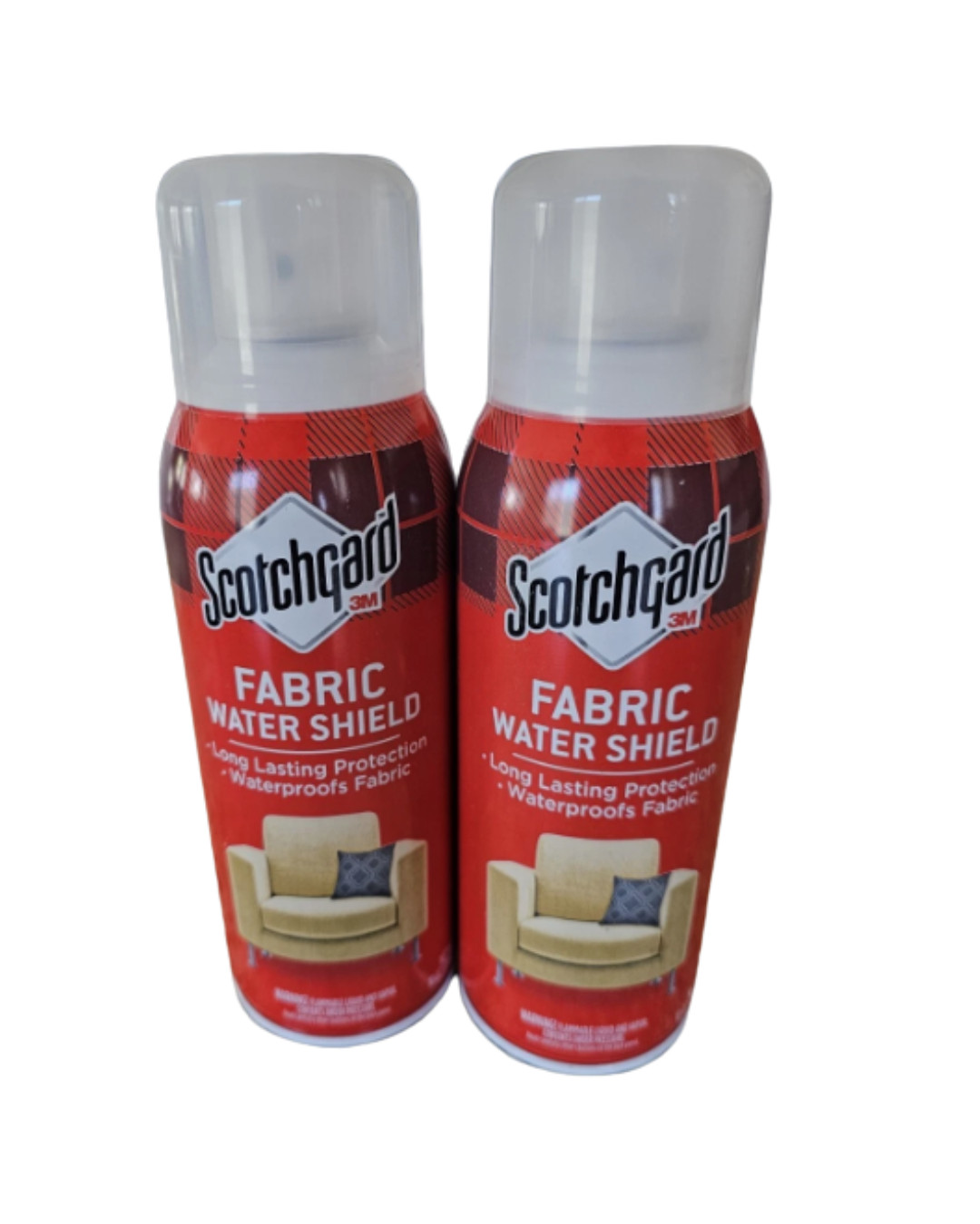 3M Scotchgard FABRIC WATER SHIELD Waterproof Clothes Upholstery 10Oz, (2-Pack)