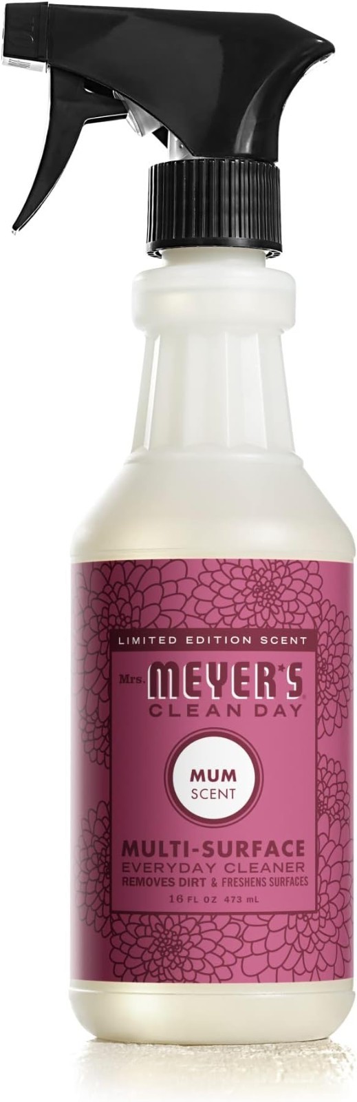(Pack of 3)MRS. MEYER’S CLEAN DAY All-Purpose Cleaner Spray, Mum , 16 Fl oz each