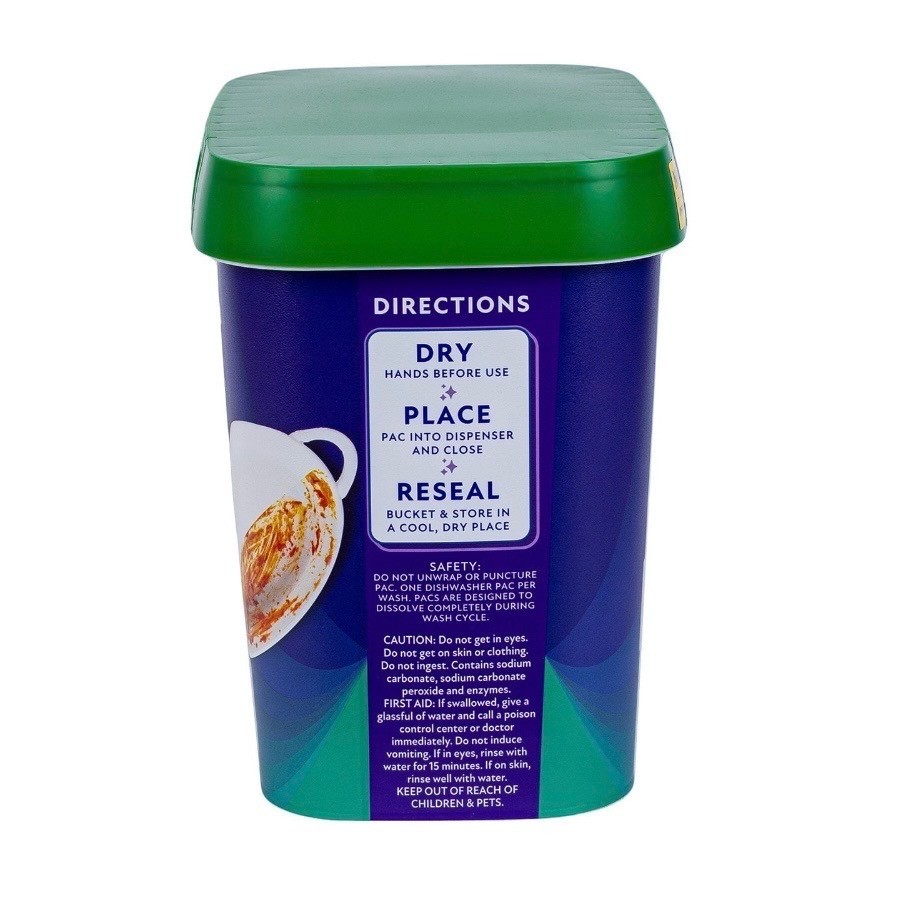 Member’s Mark Dishwasher Pacs, 105 ct – Platinum Clean, Automatic.